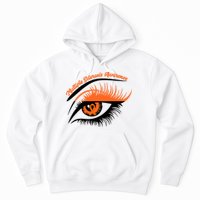 Multiple Sclerosis Awareness Eye Design Hoodie