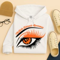 Multiple Sclerosis Awareness Eye Design Hoodie