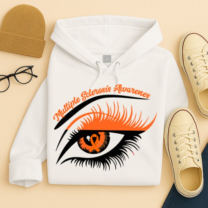 Multiple Sclerosis Awareness Eye Design Hoodie