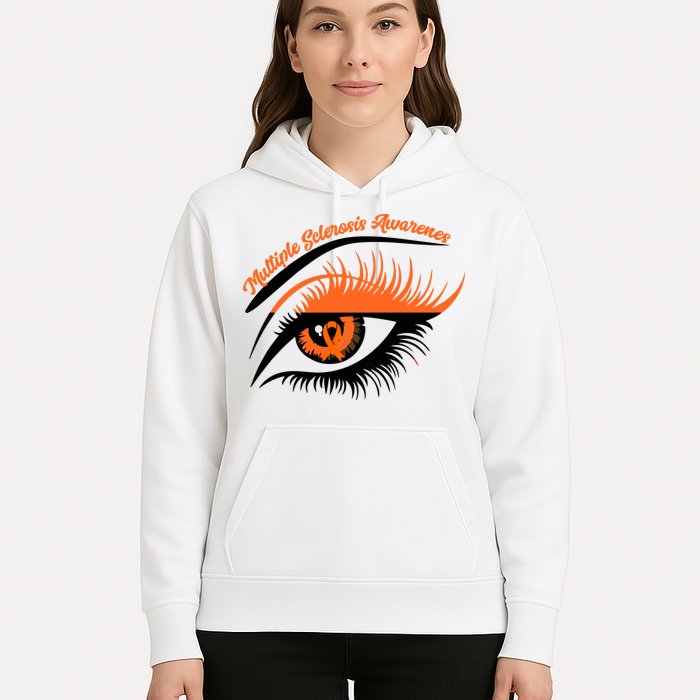 Multiple Sclerosis Awareness Eye Design Hoodie
