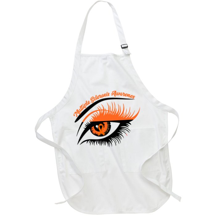 Multiple Sclerosis Awareness Eye Design Apron