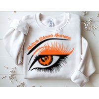 Multiple Sclerosis Awareness Eye Design Sweatshirt