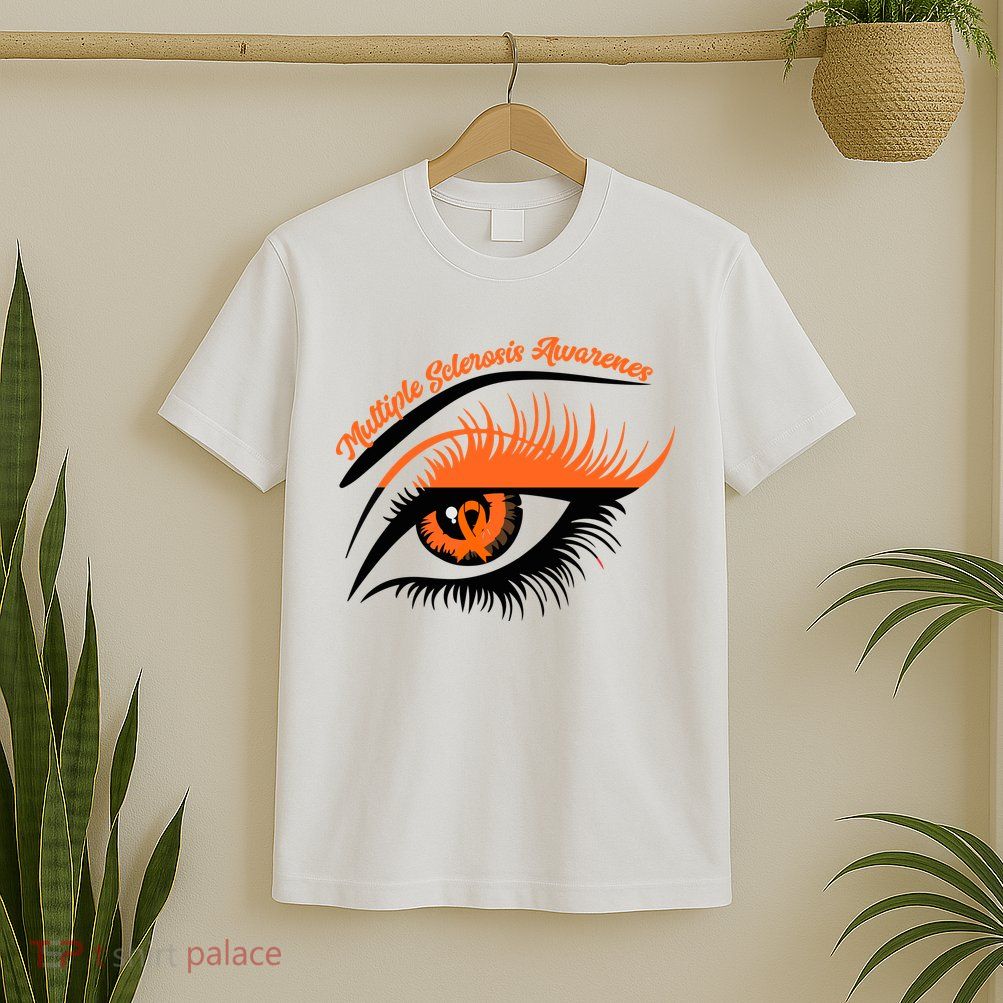 Multiple Sclerosis Awareness Eye Design T-Shirt