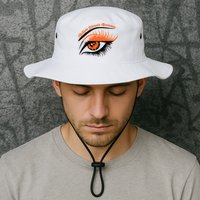 Multiple Sclerosis Awareness Eye Design Bucket Hat