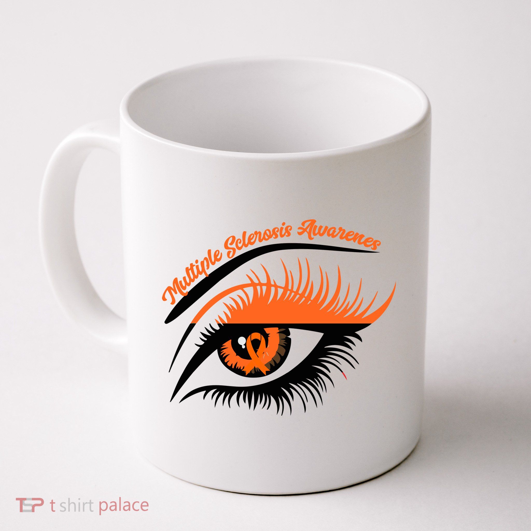 Multiple Sclerosis Awareness Eye Design Mug