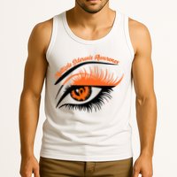 Multiple Sclerosis Awareness Eye Design Tank Top