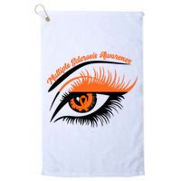 Multiple Sclerosis Awareness Eye Design Golf Towel