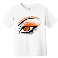 Multiple Sclerosis Awareness Eye Design Toddler T-Shirt