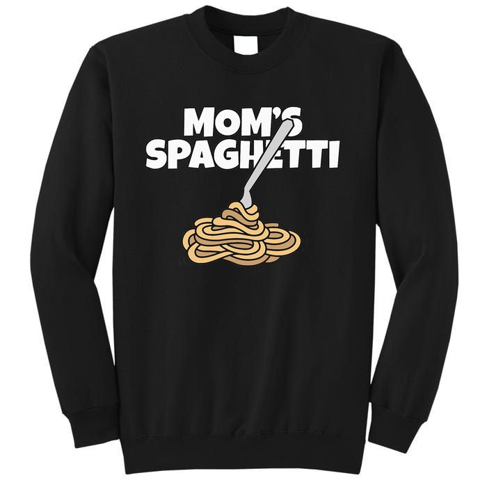 Moms Spaghetti And Meatballs Love Italian Food Gifts Foodies Sweatshirt