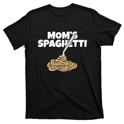 Moms Spaghetti And Meatballs Love Italian Food Gifts Foodies T-Shirt