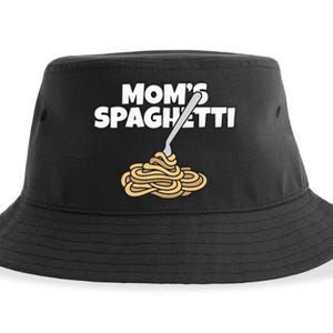 Moms Spaghetti And Meatballs Love Italian Food Gifts Foodies Sustainable Bucket Hat