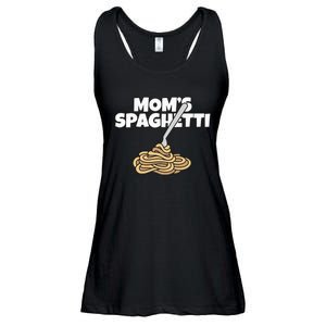 Moms Spaghetti And Meatballs Love Italian Food Gifts Foodies Ladies Essential Flowy Tank