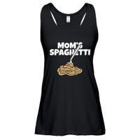 Moms Spaghetti And Meatballs Love Italian Food Gifts Foodies Ladies Essential Flowy Tank