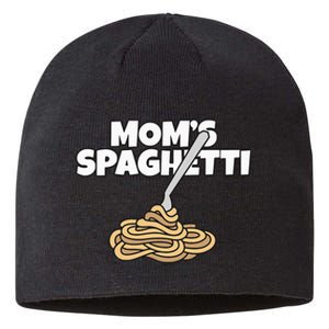 Moms Spaghetti And Meatballs Love Italian Food Gifts Foodies Sustainable Beanie