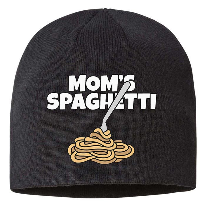 Moms Spaghetti And Meatballs Love Italian Food Gifts Foodies Sustainable Beanie