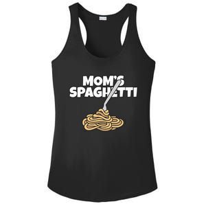 Moms Spaghetti And Meatballs Love Italian Food Gifts Foodies Ladies PosiCharge Competitor Racerback Tank