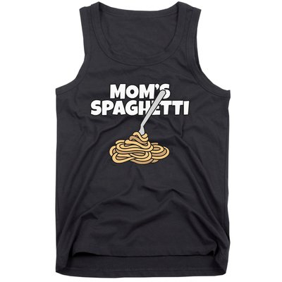 Moms Spaghetti And Meatballs Love Italian Food Gifts Foodies Tank Top