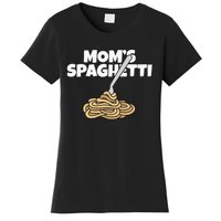 Moms Spaghetti And Meatballs Love Italian Food Gifts Foodies Women's T-Shirt