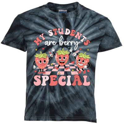 My Students Are Berry Special ValentineS Day Teacher Kids Tie-Dye T-Shirt