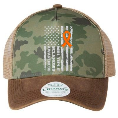 Multiple Sclerosis Awareness MS Legacy Tie Dye Trucker Hat