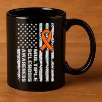 Multiple Sclerosis Awareness MS 11oz C Handle Ceramic Mug