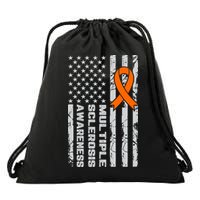 Multiple Sclerosis Awareness MS Drawstring Bag