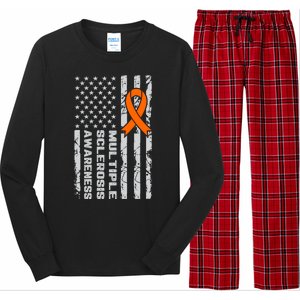 Multiple Sclerosis Awareness MS Long Sleeve Pajama Set