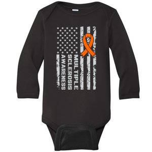 Multiple Sclerosis Awareness MS Baby Long Sleeve Bodysuit