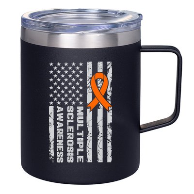 Multiple Sclerosis Awareness MS 12oz Stainless Steel Coffee Mug