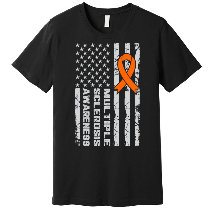 Multiple Sclerosis Awareness MS Premium T-Shirt