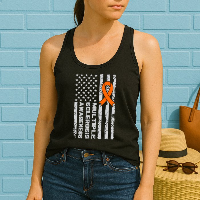 Multiple Sclerosis Awareness MS Womens Tank Top