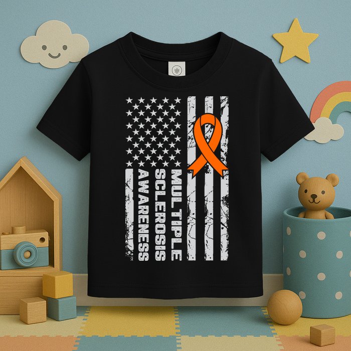 Multiple Sclerosis Awareness MS Toddler T-Shirt