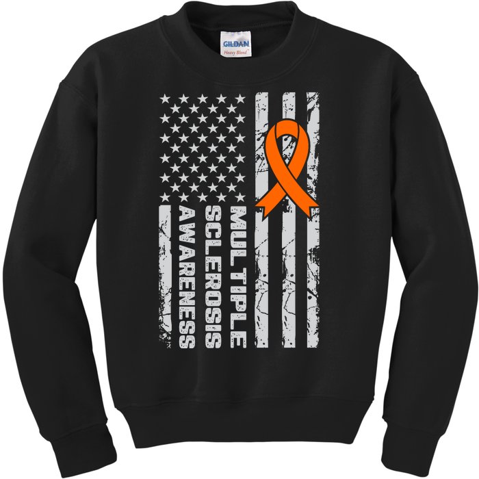 Multiple Sclerosis Awareness MS Kids Sweatshirt