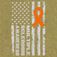 Multiple Sclerosis Awareness MS Garment-Dyed Women's Muscle Tee
