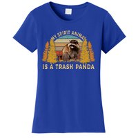 My Spirit Animal Is A Trash Panda Raccoon Vintage Gift Women's T-Shirt