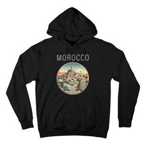 Morocco Scenery Art Deco Hoodie