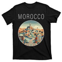 Morocco Scenery Art Deco T-Shirt