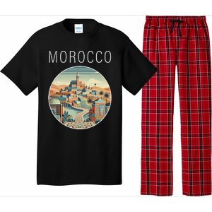 Morocco Scenery Art Deco Pajama Set