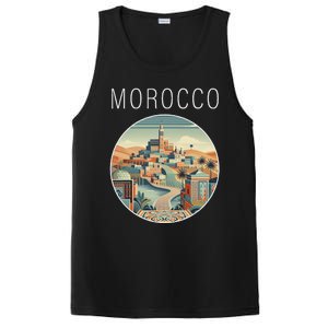 Morocco Scenery Art Deco PosiCharge Competitor Tank