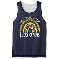 My Students Are My Lucky Charms Funny St Patricks Day Mesh Reversible Basketball Jersey Tank