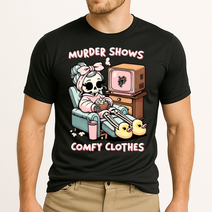 Murder Shows And Comfy Clothes Cooling Performance Crew T-Shirt