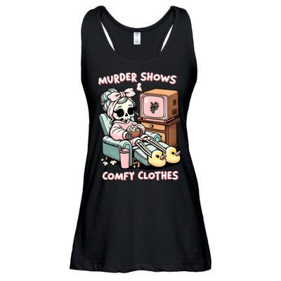 Murder Shows And Comfy Clothes Ladies Essential Flowy Tank