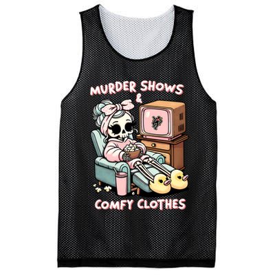 Murder Shows And Comfy Clothes Mesh Reversible Basketball Jersey Tank