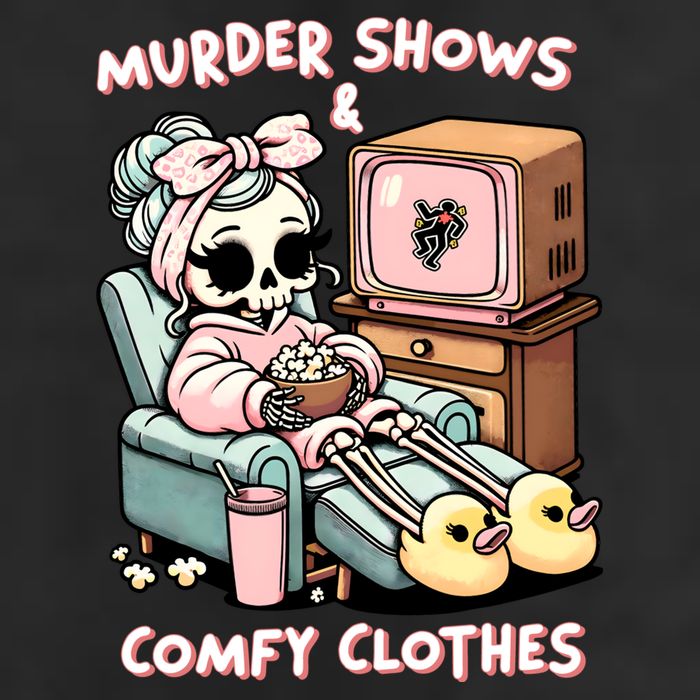 Murder Shows And Comfy Clothes Tumbler