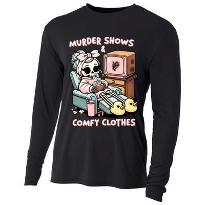 Murder Shows And Comfy Clothes Cooling Performance Long Sleeve Crew