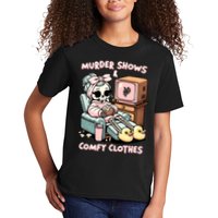 Murder Shows And Comfy Clothes Kids T-Shirt