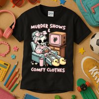 Murder Shows And Comfy Clothes Kids T-Shirt