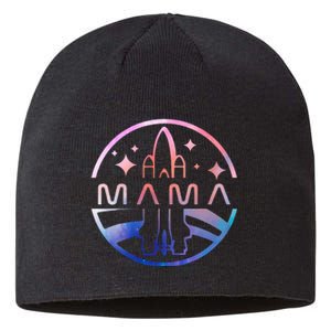 Mama Space Astronaut Rocket Birthday Party Sustainable Beanie