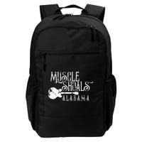 Muscle Shoals Alabama With Guitar Swampy Soul Music Fans Backpack