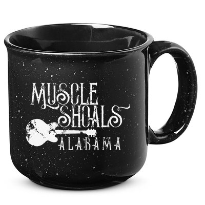 Muscle Shoals Alabama With Guitar Swampy Soul Music Fans 15oz Campfire Ceramic Mug